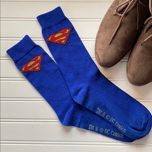 Superman Logo Socks